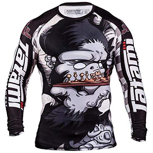 Tatami Fightwear - Protector para Hombre, diseño de Gorila, Color Negro, 2XL