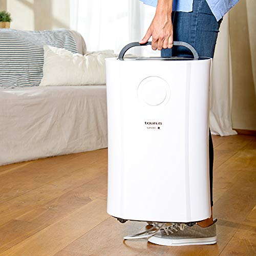 Taurus DH243 Deshumidificador Purificador de Aire 2 En 1, Multicolor, 43 x 25 x 65 cm