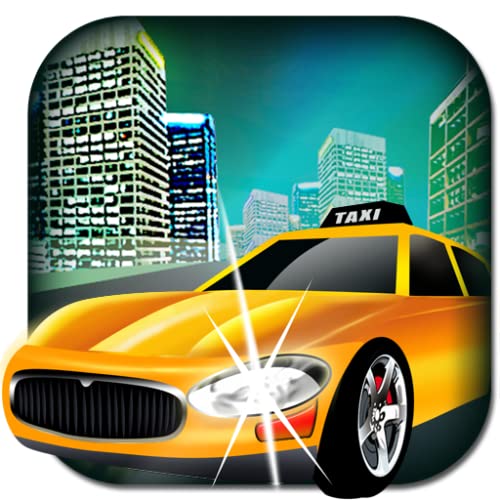 Taxi en el tráfico de nueva york - el juego fresco libre de la cabina