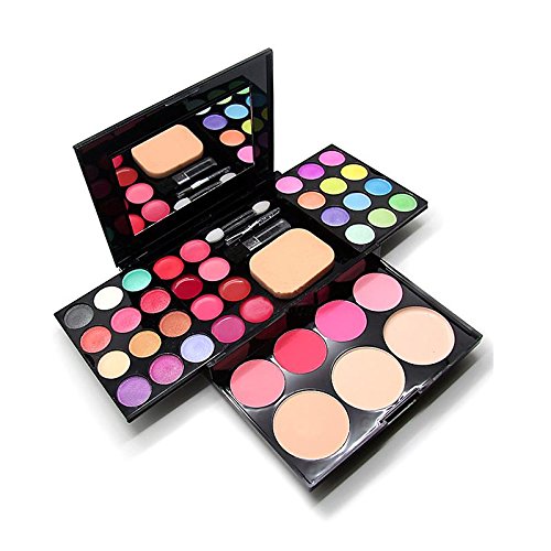 TaylorRoco Ultimate Fusion Paleta de sombras de ojos (paleta de sombra de ojos de 39 colores, combinación natural desnuda y neón)
