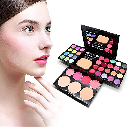 TaylorRoco Ultimate Fusion Paleta de sombras de ojos (paleta de sombra de ojos de 39 colores, combinación natural desnuda y neón)