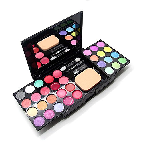 TaylorRoco Ultimate Fusion Paleta de sombras de ojos (paleta de sombra de ojos de 39 colores, combinación natural desnuda y neón)