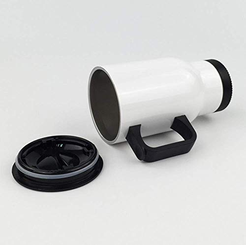 Taza de viaje, tazas de vacío de vaso,Car Cup Crossbone and Skull 13.5oz Insulated Vacuum Travel Car Cup for Best Gift