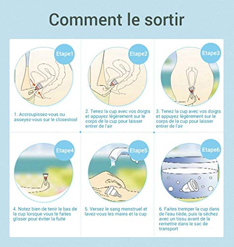 Taza higiene femenina Copa Menstrual con la válvula descarga suave silicona grado médico reutilizable Menstrual Cup la vagina Cuidado Beautiful Life Taza menstrual