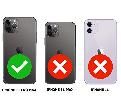 TBOC Funda para Apple iPhone 11 Pro MAX [6.5 Pulgadas] - Carcasa [Transparente] Completa [Silicona TPU] Doble Cara [360 Grados] Protección Integral Total Delantera Trasera Lateral Móvil