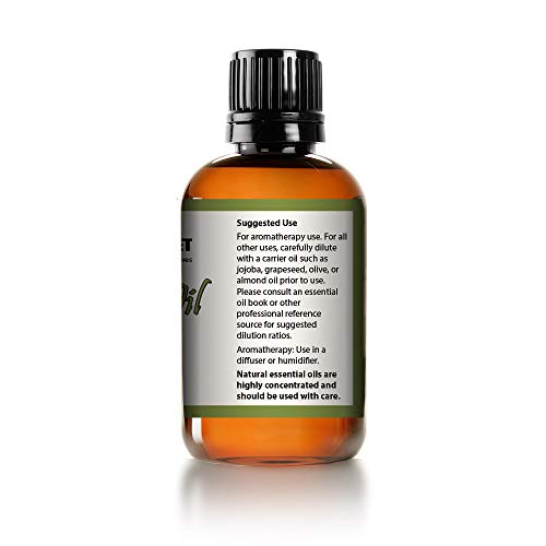 Tea Tree Oil - 100% Pure and Natural Therapeutic Grade Australian Melaleuca Backed by Medical Research - Huge 4 oz Glass bottle