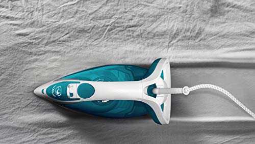 Tefal EASYGLISS Plus Plancha de Vapor FV5718E0 2500W - Golpe Vapor 195 g/min, Continuo 45 g/min, Sistema antigoteo, Vapor Vertical, Suela antiarañazos, Punta de precisión