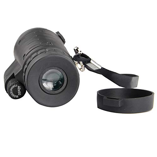 Telescopio Monocular, Seilent 40X60 monocular HD Zoom Monoculares Telescopio con Adaptador de teléfono y trípode, Impermeable a Prueba de Golpes para Caza Acampar observación Aves Juego de fútbol