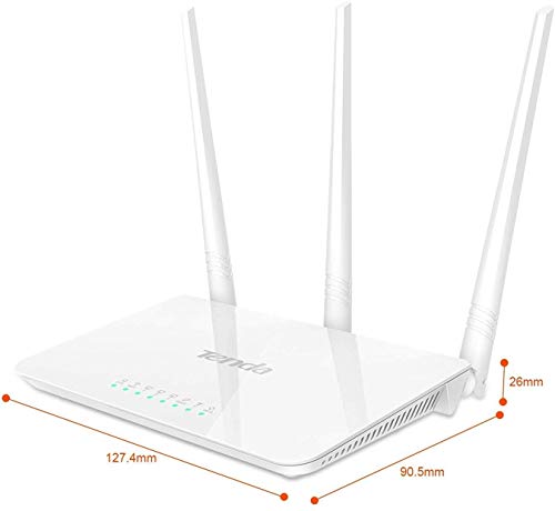 Tenda F3 - Router WiFi (300 Mbps) Color Blanco