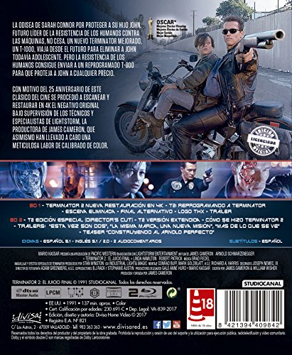 Terminator 2: El juicio final [Blu-ray]