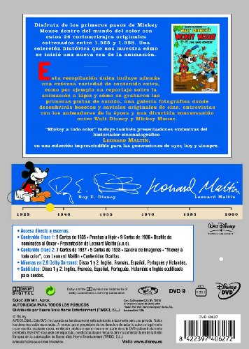 Tesoros Disney: Mickey A Todo Color - Volumen 1 [DVD]