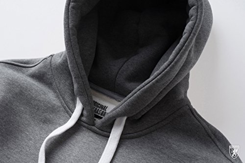 Tex-Ha PG Wear Bulldog Hooligans - Sudadera con capucha, color gris gris M