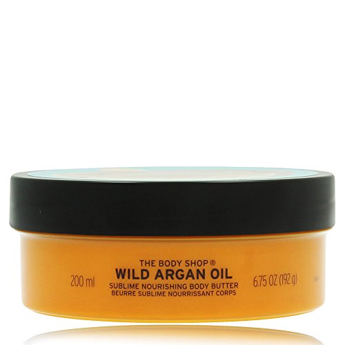 The Body Shop Wild Argan Oil - Cremas corporales (Aceite de argán, Piel seca, Hidratante, 200 ml, Cazuela, 48 h)