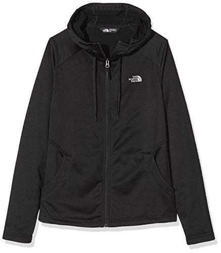 The North Face Outerwear TNF Chaqueta con Capucha técnica Tech Mezzaluna, Mujer, Negro (TNF Black), XS