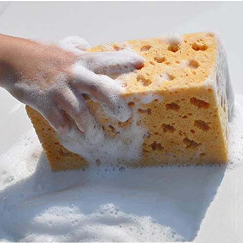TheStriven Esponja Profesional para Lavar Coches 2 Piezas Esponja de Automóvil Jumbo Bloque de Esponja de Lavado de Limpieza Esponjas Duraderas para Autos para Limpiar Coche Vehículo Vidrio