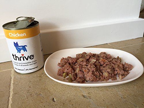 Thrive Complete, Comida H?meda para Perros Hipoalerg?nico con Pollo fresco, 6x400 g