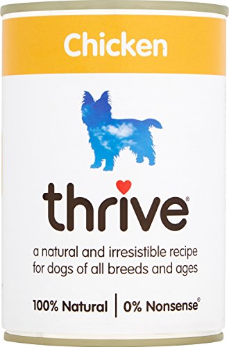 Thrive Complete, Comida H?meda para Perros Hipoalerg?nico con Pollo fresco, 6x400 g