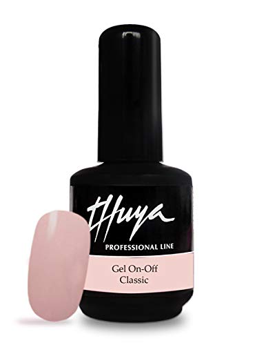 Thuya On-Off, Esmalte de gel de uñas (Tono Classic) - 14 ml.