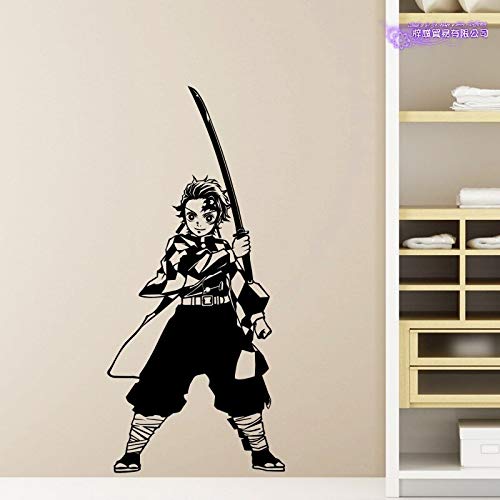 Tianpengyuanshuai Sword Art Online Vinilo Pared calcomanía Pegatina decoración del hogar Anime Coche Pegatina 57x26cm