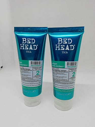 TIGI Bed Head Mini Urban Anti dotes Recovery Champú 75 ml 2 Unidades