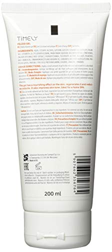 Timely - Gel nutritivo de peloides para reducir la celulitis, 200 ml