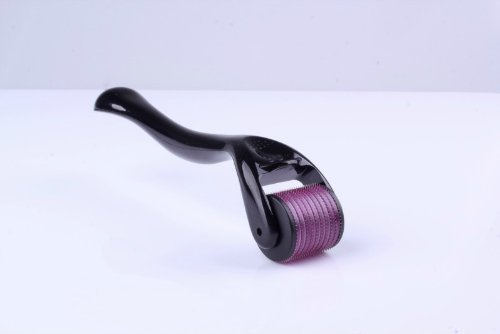 TimeSino-0,5 mm profesional Titanio 540 Derma Microneedle de tratamiento de rodillos cicatrices acne, piel, pérdida de pelo arrugas, puntos negros, líneas, afectada por el sol, el envejecimiento-Daily Care productos, y reducir las manchas cicatrices casil