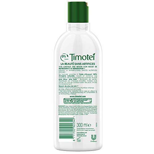 Timotei, Champú 2 en 1, Cuidado Intenso, Pack de 6