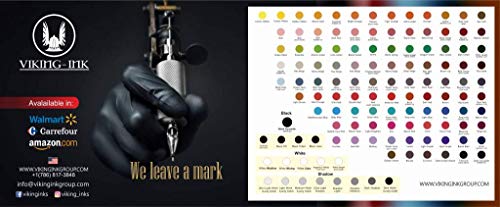 Tinta para tatuaje - KIT BLACK LINER + BLACK TRIBAL 0.5oz (15ml) - VIKING INK USA - Los mejores colores y negros en tintas para tatuaje del mercado - VEGANAS
