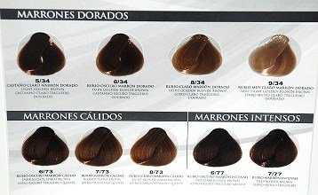 Tinte Olvi Profesional 60ml 5/7 Castaño Claro Marron