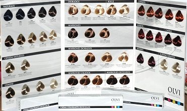 Tinte Olvi Profesional 60ml 7/0 Rubio Medio