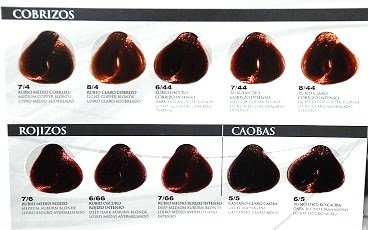 Tinte Olvi Profesional 60ml 7/44 Rubio Medio Cobrizo Intenso