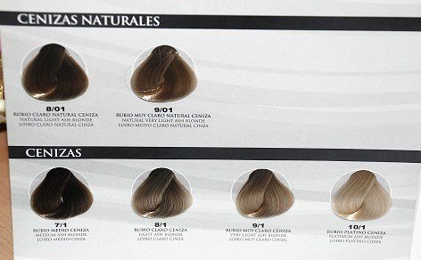 Tinte Olvi Profesional 60ml 8/1 Rubio Claro Ceniza