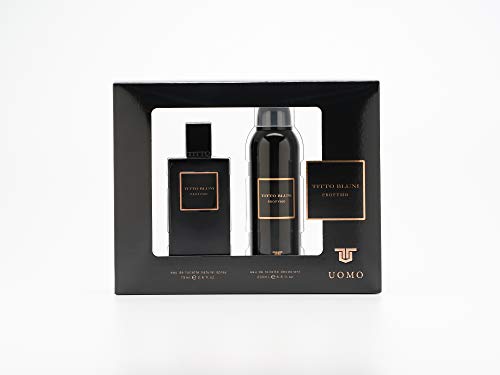 Titto Bluni Profumo Uomo Eau de Toilette Natural Spray 75ml + Deodorant Spray 200ml