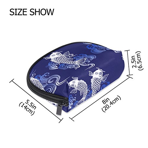 TIZORAX - Neceser de maquillaje estilo japonés para carpa