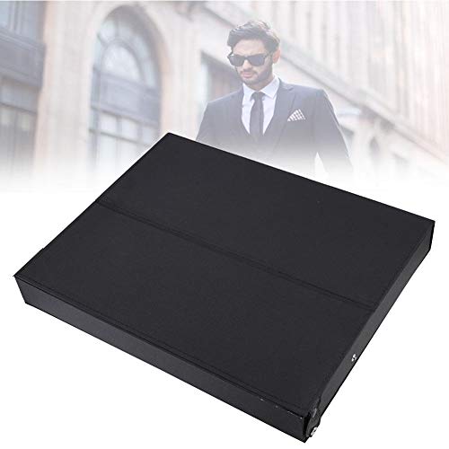 TMISHION - Vitrina para gafas de sol – Caja de almacenamiento con 18 ranuras para gafas de lectura, joyas, relojes, vitrina, organizador de joyas, soporte portátil para tienda