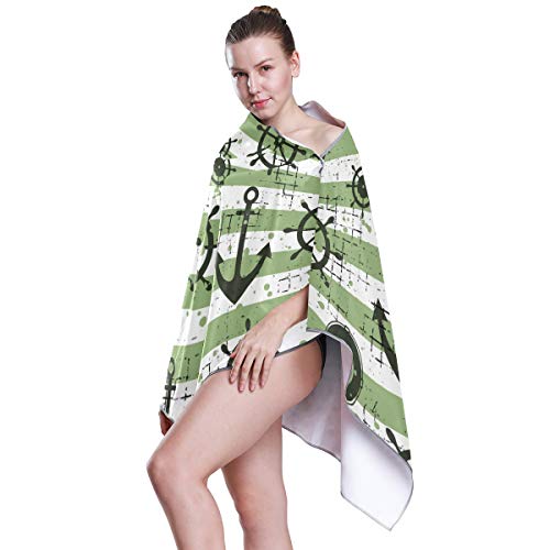 Toalla de Hotel Multiuso Altamente Absorbente Ancla de Playa Volante Aro Salvavidas Toalla de baño Ultra Suave