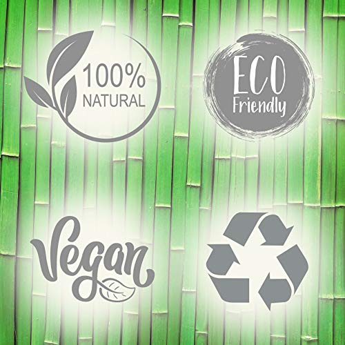 Toallitas Desmaquillantes de Bambú, Pack de 2 - NYK1 Paño Exfoliante Desmaquillante Facial, Desma-quillante Ojos Lavable – Paños/Discos Desmaquillantes Reutilizables Ecológicos – Piel Sensible