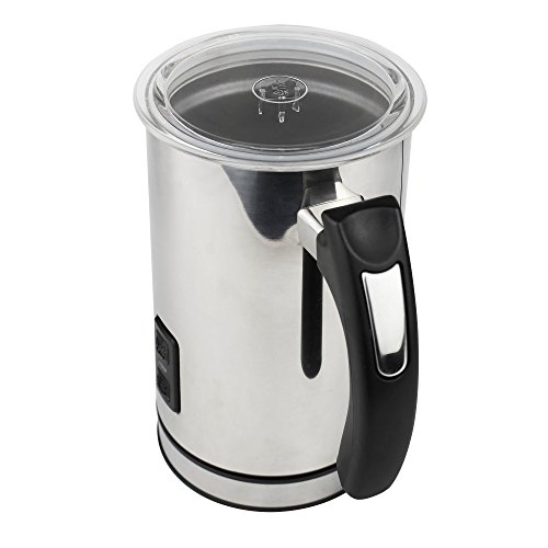 Todeco - Espumador de Leche Automático, Espumador de Cappuccino Latte - Material: Tritan - Potencia: 500 W - 115mm / 3,88fl oz para espumar la Leche, 240mm / 8,10fl oz para la Leche de la calefacción
