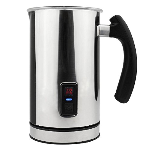 Todeco - Espumador de Leche Automático, Espumador de Cappuccino Latte - Material: Tritan - Potencia: 500 W - 115mm / 3,88fl oz para espumar la Leche, 240mm / 8,10fl oz para la Leche de la calefacción