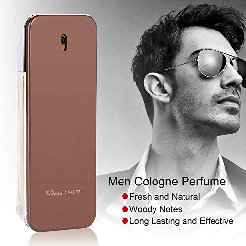 Toilette para Hombre, Perfume Fresco y Duradero de Colonia Fragancia Amaderada - 100ml