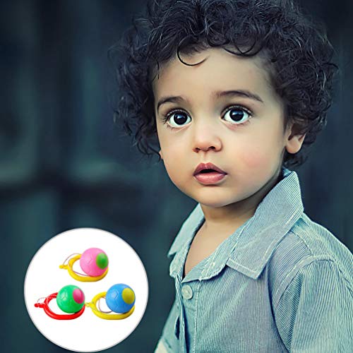 Tomaibaby 3Pcs Niños Anillo de Salto Intermitente Niños Pequeños Tobillo Saltar Cuerdas de Salto Deportes Swing Ball Fitness Quemagrasas Saltar Juego de Cuerda