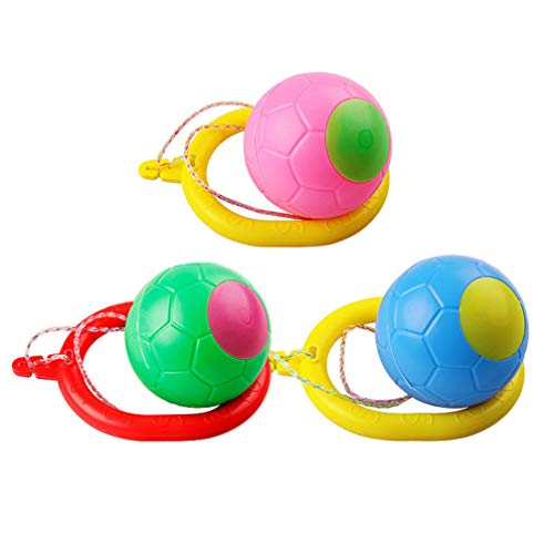 Tomaibaby 3Pcs Niños Anillo de Salto Intermitente Niños Pequeños Tobillo Saltar Cuerdas de Salto Deportes Swing Ball Fitness Quemagrasas Saltar Juego de Cuerda