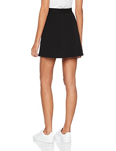 Tommy Hilfiger Easy Skater Falda, Negro (Tommy Black 078), Medium para Mujer