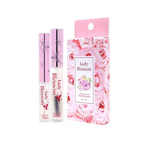 Tonic y Essence para pestañas y cejas – Pestañas Serum – reparada y regenera – Fuerte y crecimiento rápido – Cuida fortalece y aporta Humedad. (1 x 5 ml/1 x 10ML)