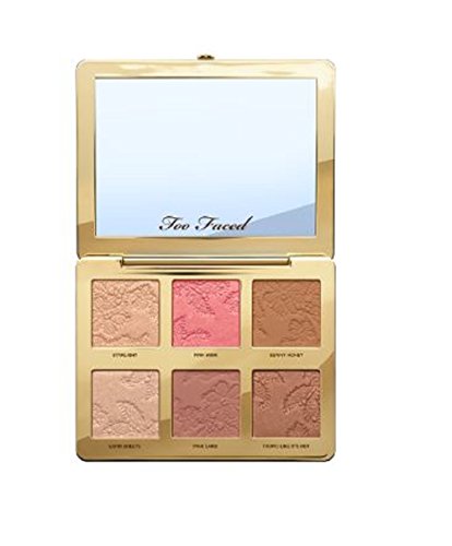 Too faced - Exclusiva paleta de colorete iluminador y bronceador, estilo natural, a la moda