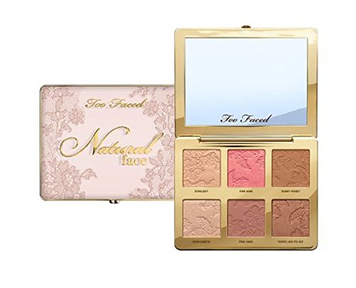 Too faced - Exclusiva paleta de colorete iluminador y bronceador, estilo natural, a la moda