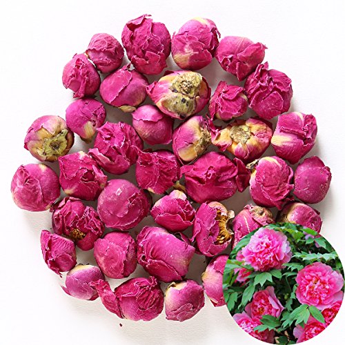 TooGet Bola de Peonía Fragante Paeonia Lactiflora Flores de Peonía Seca Natural al Por Mayor, Grado Superior - 115g