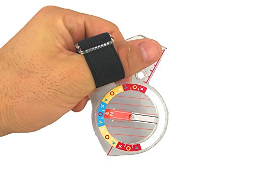 Topen TOPIRIS-I Brújula Iris Izquierda (Diestros), Unisex Adulto, Transparente, M