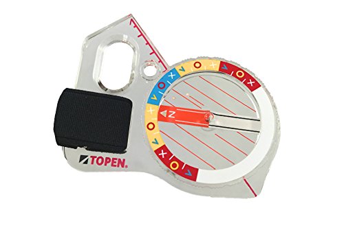 Topen TOPIRIS-I Brújula Iris Izquierda (Diestros), Unisex Adulto, Transparente, M