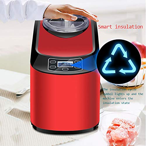 Totalmente helado automático de la máquina, Panel de control inteligente de Preservación de calor de helado de máquina 1.5L de gran capacidad inteligente adecuado para el hogar